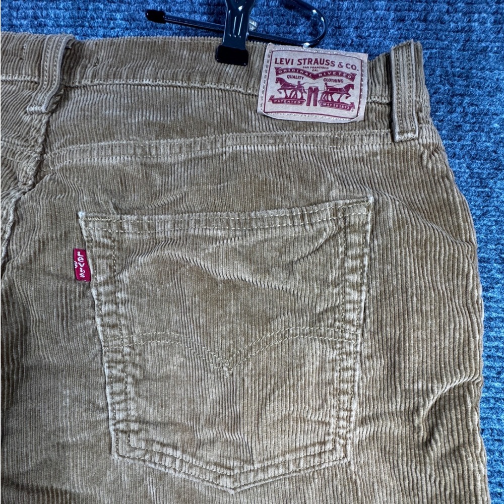 Levi Strauss Co 94 Baggy Corduroy Pants Tan 34x31